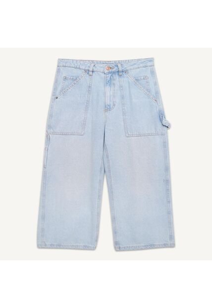 Jean Para Mujer Culotte Color Azul Claro Marca Seven Seven #28160823