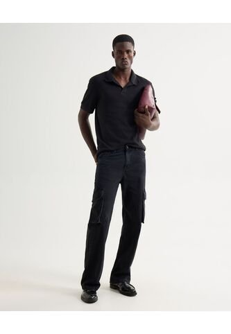 Jean Para Hombre Straight Color Negro Marca Seven Seven #45160588 Seven Seven