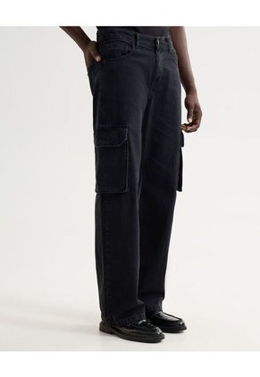 Jean Para Hombre Straight Color Negro Marca Seven Seven #45160588