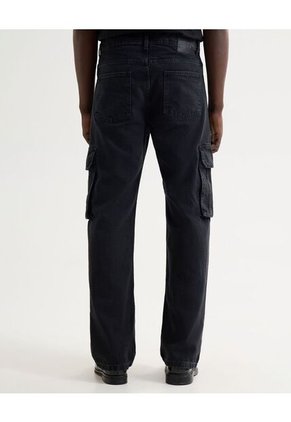 Jean Para Hombre Straight Color Negro Marca Seven Seven #45160588