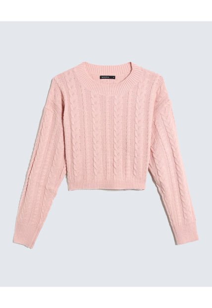 Saco Para Mujer Cuello Redondo Color Rosa Marca Seven Seven #28330650