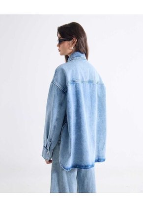 Camisa Para Mujer Manga Larga Color Azul Marca Seven Seven #28010024