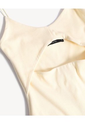 Vestido  Para Mujer M/Sisa Largo Color Crema Marca Seven Seven #28171518