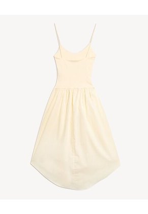 Vestido  Para Mujer M/Sisa Largo Color Crema Marca Seven Seven #28171518