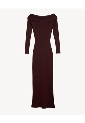 Vestido  Para Mujer M/L Largo Color Morado Marca Seven Seven #28171515