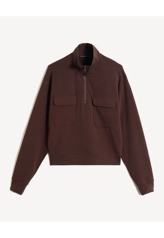 Buzo  Para Mujer Cuello Alto O Cuello Tortuga Color Café Marca Seven Seven #28060470 Seven Seven