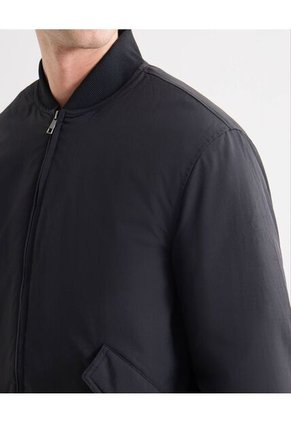 Chaqueta Para Hombre Bomber Color Negro Marca Seven Seven #45080467