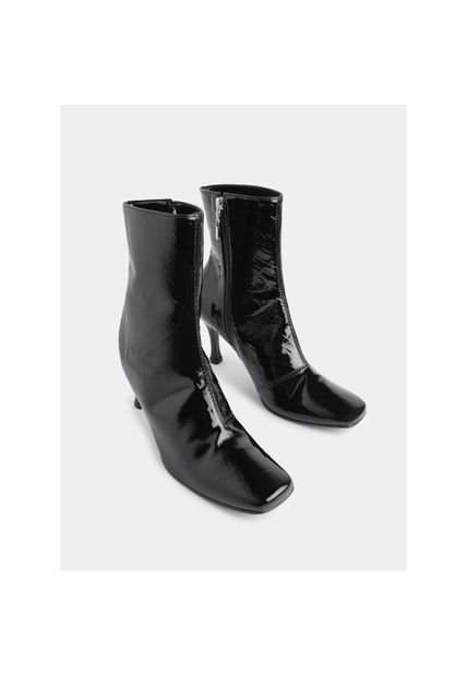 Botines De Tacón Punta Cuadrada - Compra Ahora | Dafiti Colombia