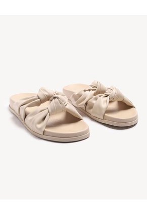 Sandalias  Para Mujer Sandalia Color Beige Marca Seven Seven #28690097