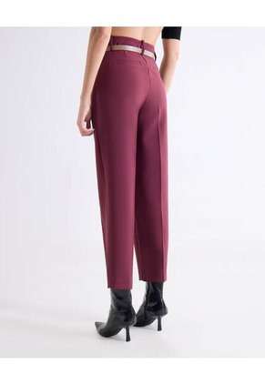 Pantalón  Para Mujer Moda Color Vino Marca Seven Seven #28071968