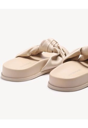 Sandalias  Para Mujer Sandalia Color Beige Marca Seven Seven #28690097