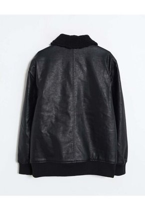 Chaqueta  Para Hombre Shearling Color Negro Marca Seven Seven #45080495