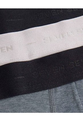 Boxer X3 Para Hombre Filete Corto Algodón Color Azul Marca Seven Seven #45000387