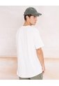 Camiseta Manga Corta Texturizada  Para Hombre Crudo Seven Seven de Seven Seven