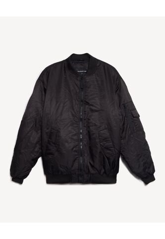 Chaqueta  Para Hombre Bomber Color Negro Marca Seven Seven #45080493 Seven Seven