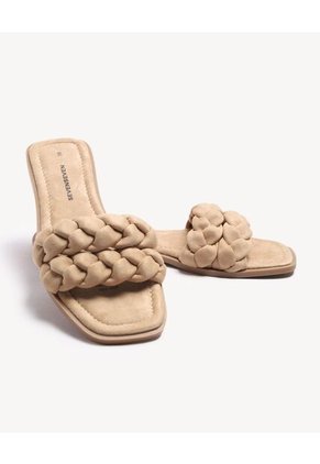 Sandalias  Para Mujer Sandalia Color Beige Marca Seven Seven #28690098