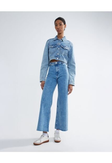 Jean Para Mujer Retro Color Azul Claro Marca Seven Seven #28160853