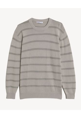 Saco  Para Hombre Cuello Redondo Color Café Marca Seven Seven #45330262 Seven Seven