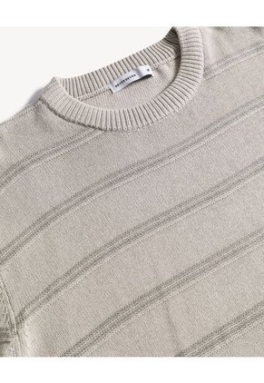 Saco  Para Hombre Cuello Redondo Color Café Marca Seven Seven #45330262