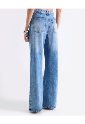 Jean  Para Mujer Wide-Leg Color Azul Marca Seven Seven #28161009