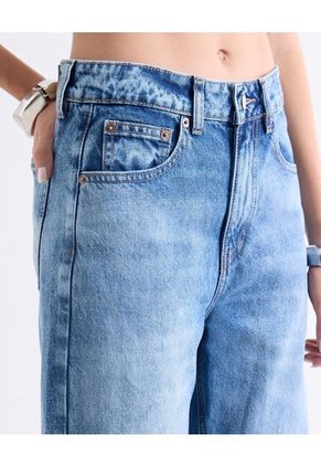 Jean  Para Mujer Wide-Leg Color Azul Marca Seven Seven #28161009