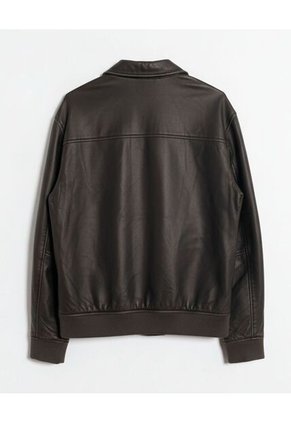 Chaqueta  Para Hombre Pu Color Café Marca Seven Seven #45080508