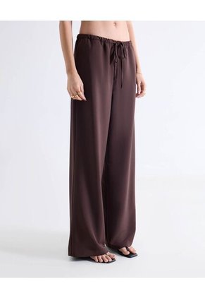 Pantalón  Para Mujer Moda Color Café Marca Seven Seven #28072013