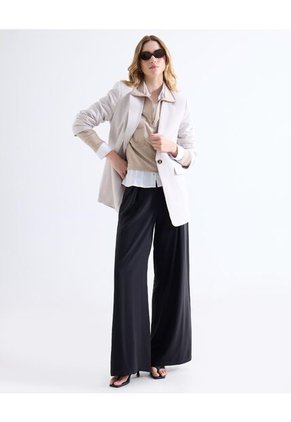 Buzo  Para Mujer Cuello Alto O Cuello Tortuga Color Beige Marca Seven Seven #28060468