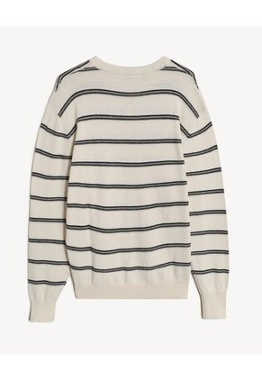 Saco  Para Hombre Cuello Redondo Color Beige Marca Seven Seven #45330261