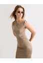 Vestido  Para Mujer M/Sisa Largo Color Beige Marca Seven Seven #28171507 de Seven Seven