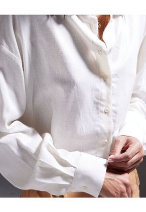 Blusa  Para Mujer Manga Larga Color Marfil Marca Seven Seven #28123825