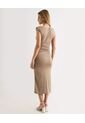 Vestido  Para Mujer M/Sisa Largo Color Beige Marca Seven Seven #28171507 de Seven Seven