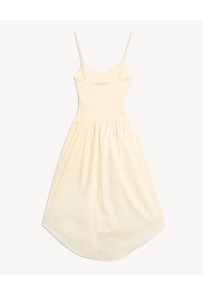 Vestido  Para Mujer M/Sisa Largo Color Crema Marca Seven Seven #28171518