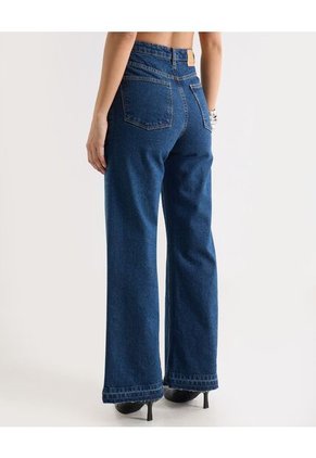 Jean  Para Mujer Wide-Leg Color Azul Marca Seven Seven #28160989