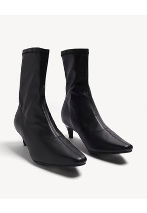Botas  Para Mujer Botin Color Negro Marca Seven Seven #28670086