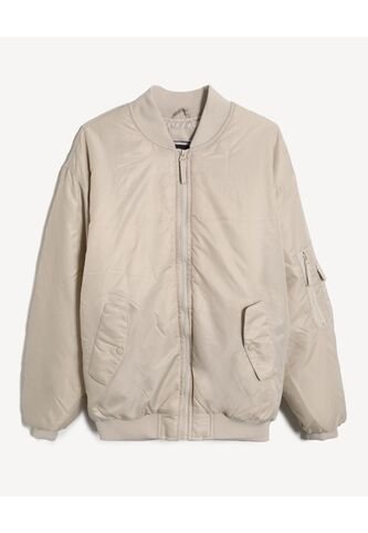 Chaqueta  Para Hombre Bomber Color Beige Marca Seven Seven #45080494 Seven Seven