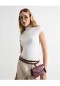 Body Cuello Alto  Para Mujer Crudo Seven Seven de Seven Seven