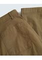 Pantalón Cargo  Para Mujer Café Seven Seven de Seven Seven