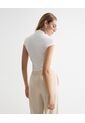 Body Cuello Alto  Para Mujer Crudo Seven Seven de Seven Seven