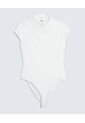 Body Cuello Alto  Para Mujer Crudo Seven Seven de Seven Seven