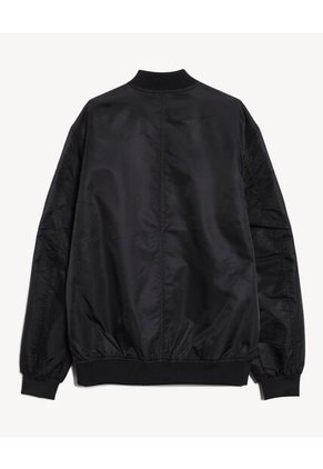 Chaqueta  Para Hombre Bomber Color Negro Marca Seven Seven #45080502