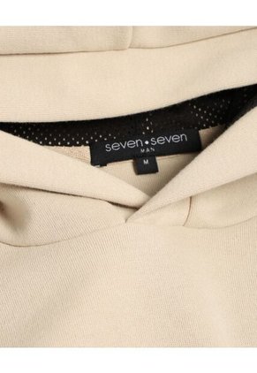 Buzo Para Hombre Hoodie Color Beige Marca Seven Seven #45060644