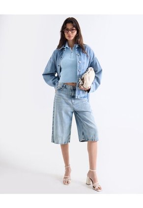 Camiseta  Para Mujer Manga Corta Moda Color Rosado Marca Seven Seven #28096576