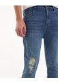 Jean  Para Hombre Skinny Color Azul Marca Seven Seven #45160442 de Seven Seven