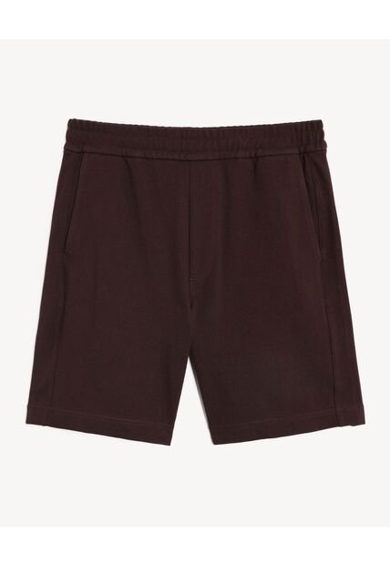 Bermuda  Para Hombre Regular Corto Color Vino Marca Seven Seven #45100744