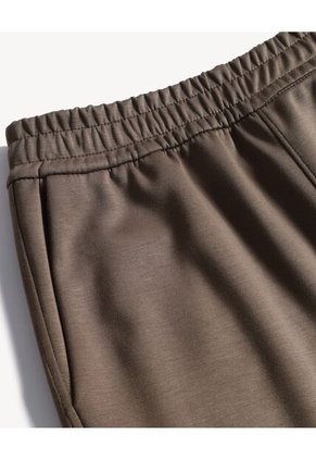 Bermuda  Para Hombre Jogger Corto Color Café Marca Seven Seven #45100771