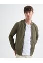 Chaqueta Para Hombre Bomber Color Verde Oliva Marca Seven Seven #45080460 de Seven Seven