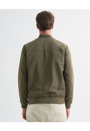 Chaqueta Para Hombre Bomber Color Verde Oliva Marca Seven Seven #45080460