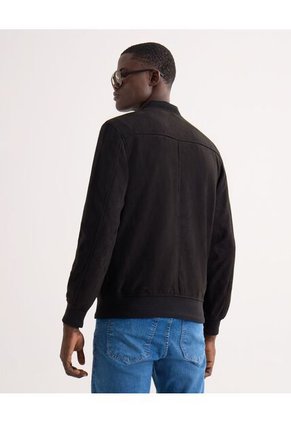 Chaqueta Para Hombre Bomber Color Negro Marca Seven Seven #45080480