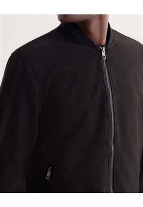 Chaqueta Para Hombre Bomber Color Negro Marca Seven Seven #45080480